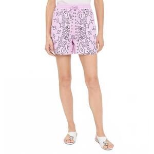 NEW ESSENTIEL ANTWERP hissels high waist shorts in pure pink
